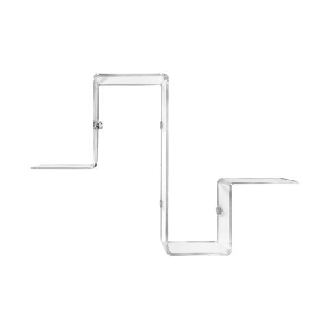 Ablage aus durchsichtigem Plexiglas modernes Design VA-ET-VIENT 3 Aktion