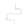 Ablage aus durchsichtigem Plexiglas modernes Design VA-ET-VIENT 3 Angebot