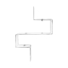 Ablage aus durchsichtigem Plexiglas modernes Design VA-ET-VIENT 3 Auswahl