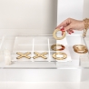 Tris Spiel aus durchsichtigem Plexiglas Gold Silber Fila 3 Verkauf