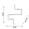 Ablage aus durchsichtigem Plexiglas modernes Design VA-ET-VIENT 3 Modell