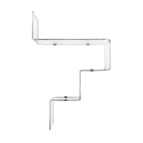 Ablage aus durchsichtigem Plexiglas modernes Design VA-ET-VIENT 4 Aktion