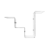 Ablage aus durchsichtigem Plexiglas modernes Design VA-ET-VIENT 4 Lagerbestand