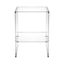 Wohnzimmertisch aus transparentem Plexiglas 29x32x45cm Design Contigo Aktion