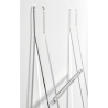 Handtuchhalter aus klarem Plexiglas 40×100cm Penrose Small Angebot