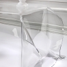 Wohnzimmertisch aus Plexiglas niedrig quadratisch Design Drappeggi Rabatte