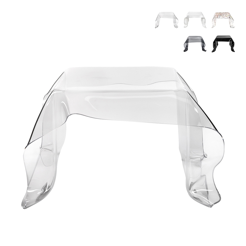 Wohnzimmertisch aus Plexiglas niedrig quadratisch Design Drappeggi Aktion Wohnzimmertisch aus Plexiglas niedrig quadratisch Design Drappeggi Aktion