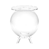 Wohnzimmertisch aus durchsichtigem Plexiglas Behälter kugelförmig Boollino Angebot
