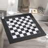 Dame Brettspiel aus transparentem Plexiglas Design Kasparov Verkauf