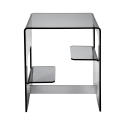 Wohnzimmertisch aus klarem Plexiglas Nachttisch Enan Angebot