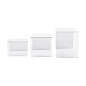 Wohnzimmertisch 3er-Set aus klarem Plexiglas Trix Preis