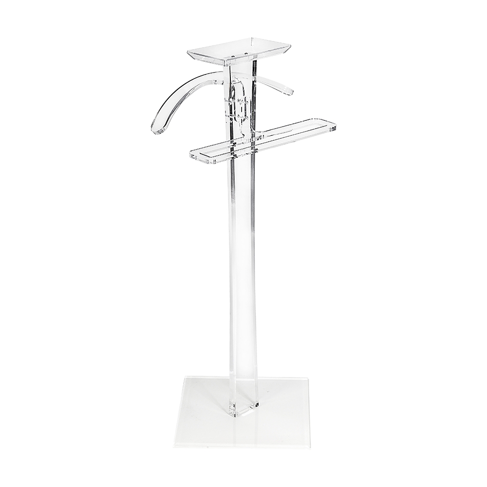 Kleiderständer aus klarem Plexiglas Design Bernardo