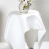 Beistelltisch hoch rund Design aus durchsichtigem Plexiglas Drappeggi Angebot