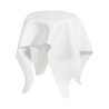 Beistelltisch hoch rund Design aus durchsichtigem Plexiglas Drappeggi Sales