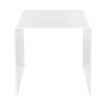 Beistelltisch modern aus klarem Plexiglas 40x40cm 80'S Small Sales