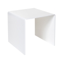 Beistelltisch modern aus klarem Plexiglas 40x40cm 80'S Small Angebot