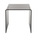 Wohnzimmertisch modern aus klarem Plexiglas 50x40x50cm 80'S Big Angebot
