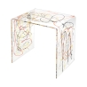 Wohnzimmertisch modern aus klarem Plexiglas 50x40x50cm 80'S Big Auswahl