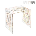 Wohnzimmertisch modern aus klarem Plexiglas 50x40x50cm 80'S Big Rabatte