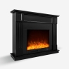 Elektrischer Kamin mit schwarzem Rahmen energiesparender Ofen 1500W Göteborg N. Angebot