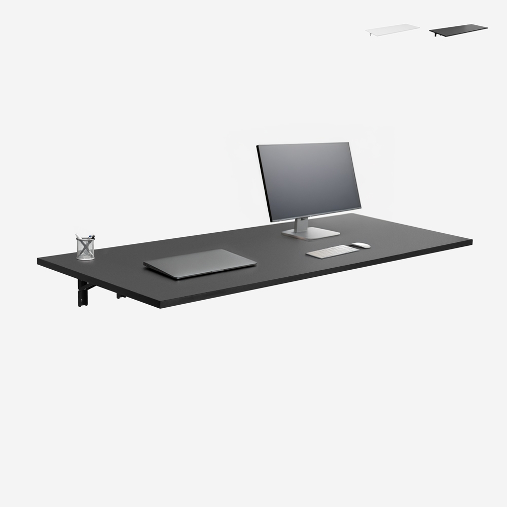 Wandschreibtisch klappbar 140x60cm Jeremy+