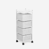 Obstwagen modern Küche mit Rädern und 4 schwenkbaren Körben Avet Katalog