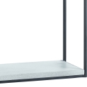 Wandregal quadratisch aus Metall 40x40 mit 4 Böden Vanity 2 Angebot