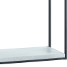 Wandregal quadratisch aus Metall 40x40 mit 4 Böden Vanity 2 Angebot