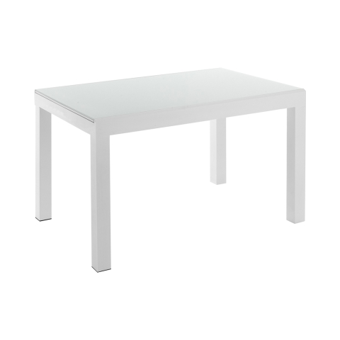 Glastisch ausziehbar 120-350x83cm für Esszimmer Küche Far Aktion