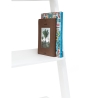 Wandbüccherregal modern weiß mit 5 Einlegeböden h193cm Peoria Angebot