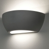 Wandlampe minimalistisch modern aus weißer Keramik Salem Angebot