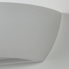 Wandlampe minimalistisch modern aus weißer Keramik Salem Sales