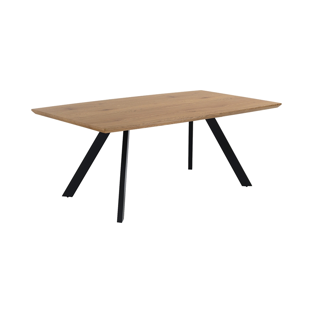 Esstisch mit 8 Sitzplätzen 160x90cm modern aus Holz Torrance