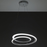 Hängelampe modern LED mit verstellbarem Kabel Ø50 cm Howick Rabatte