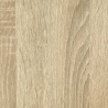 Eingangsschrank aus Holz mit Spiegel 2 Schubladen und Einlegeböden Most Wood Lagerbestand