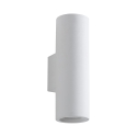 Wandlampe modern in Zylinderform aus weißem Gips Tony-B Aktion