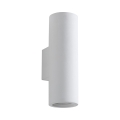 Wandlampe modern in Zylinderform aus weißem Gips Tony-B Aktion