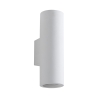 Wandlampe modern in Zylinderform aus weißem Gips Tony-B Aktion