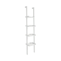 Wandbücherregal weiß modern mit 4 Einlegeböden h180cm Little Peoria Angebot