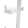 Wandbücherregal weiß modern mit 4 Einlegeböden h180cm Little Peoria Katalog