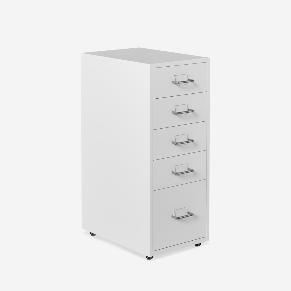 Rollcontainer Büro-Aktenschrank mit 5 Schubladen Layt XL Aktion