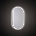 Badezimmerspiegel oval hinterbeleuchtet mit Touch-Licht und Bluetooth ETR117-SA Verkauf