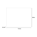 Badezimmerspiegel poliert mit beleuchtetem Touch-Licht 110x80cm ETR108 Angebot
