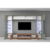 Moderne Wohnwand für Wohnzimmer mit TV-Halterung und 2 Vitrinen Egypt TW Verkauf