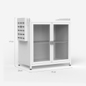 Abtropfschrank Organizer für Küche 44x28x47cm Arin Modell