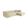 Sofa 4-Sitzer Ecke Kord Cady Velvet Right Verkauf
