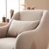 Sessel Wohnzimmer modern aus Stoff mit Kissen Venus Lagerbestand