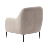 Sessel Wohnzimmer modern aus Stoff mit Kissen Venus Rabatte
