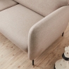 Schlafsofa 2-Sitzer modern aus Stoff klappbar mit Rückenlehne Venus 2 Auswahl