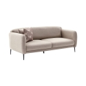Schlafsofa 2-Sitzer modern aus Stoff klappbar mit Rückenlehne Venus 2 Maße